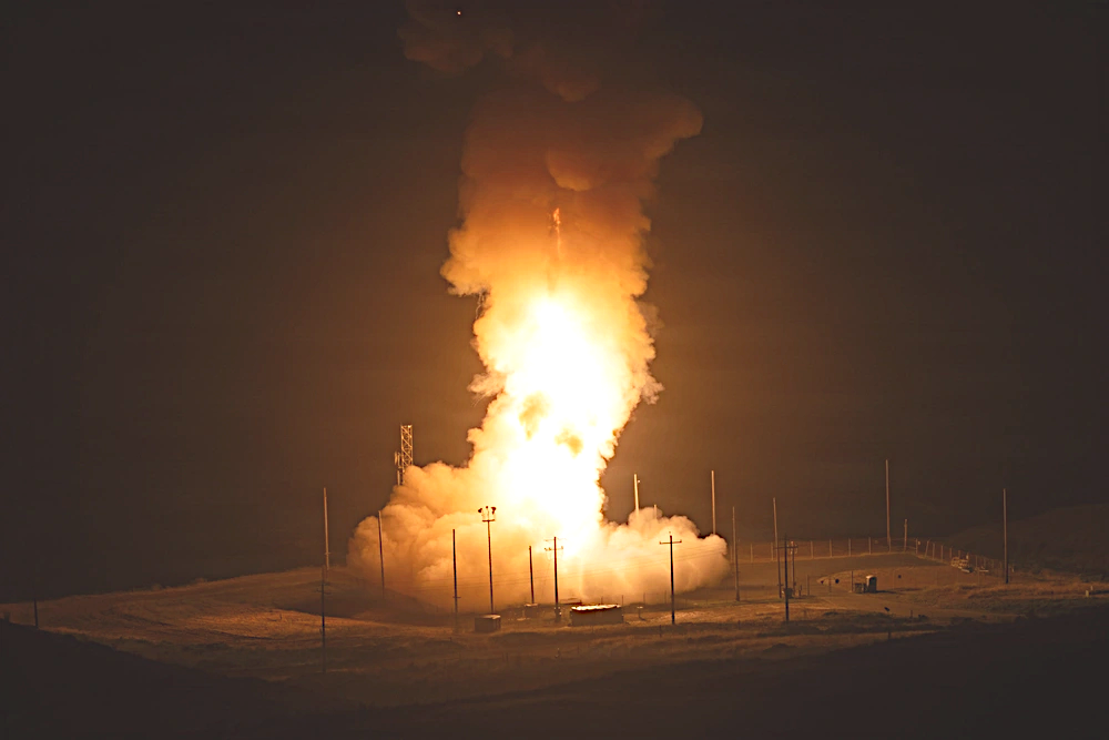 Air Force Global Strike Command Conducts Test Launch of Unarmed Minuteman III ICBM