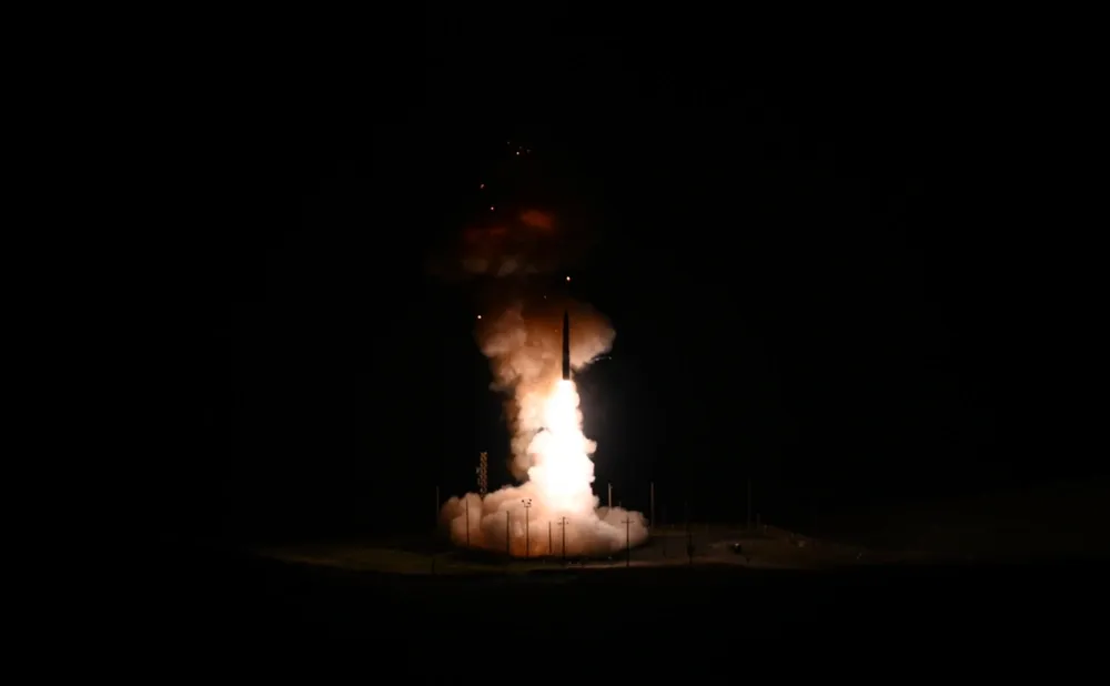 Minuteman III Test Launch Showcases Readiness of U.S. Nuclear Force's Safe, Effective Deterrent