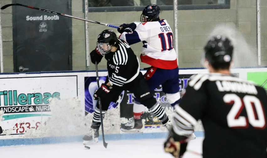 Ice Dogs Score Late Goal to Hold off Americans for 3-2 Win to Complete Weekend Sweep