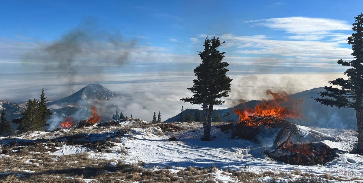 BLM Announces North Central Montana District Winter Season Prescribed Fire Plans