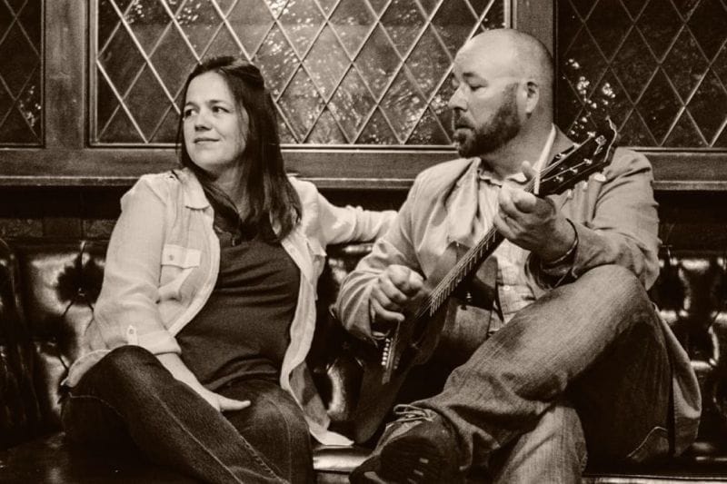 Americana Duo David and Diedre Casey Play Free Show in Library Park on Aug. 19th