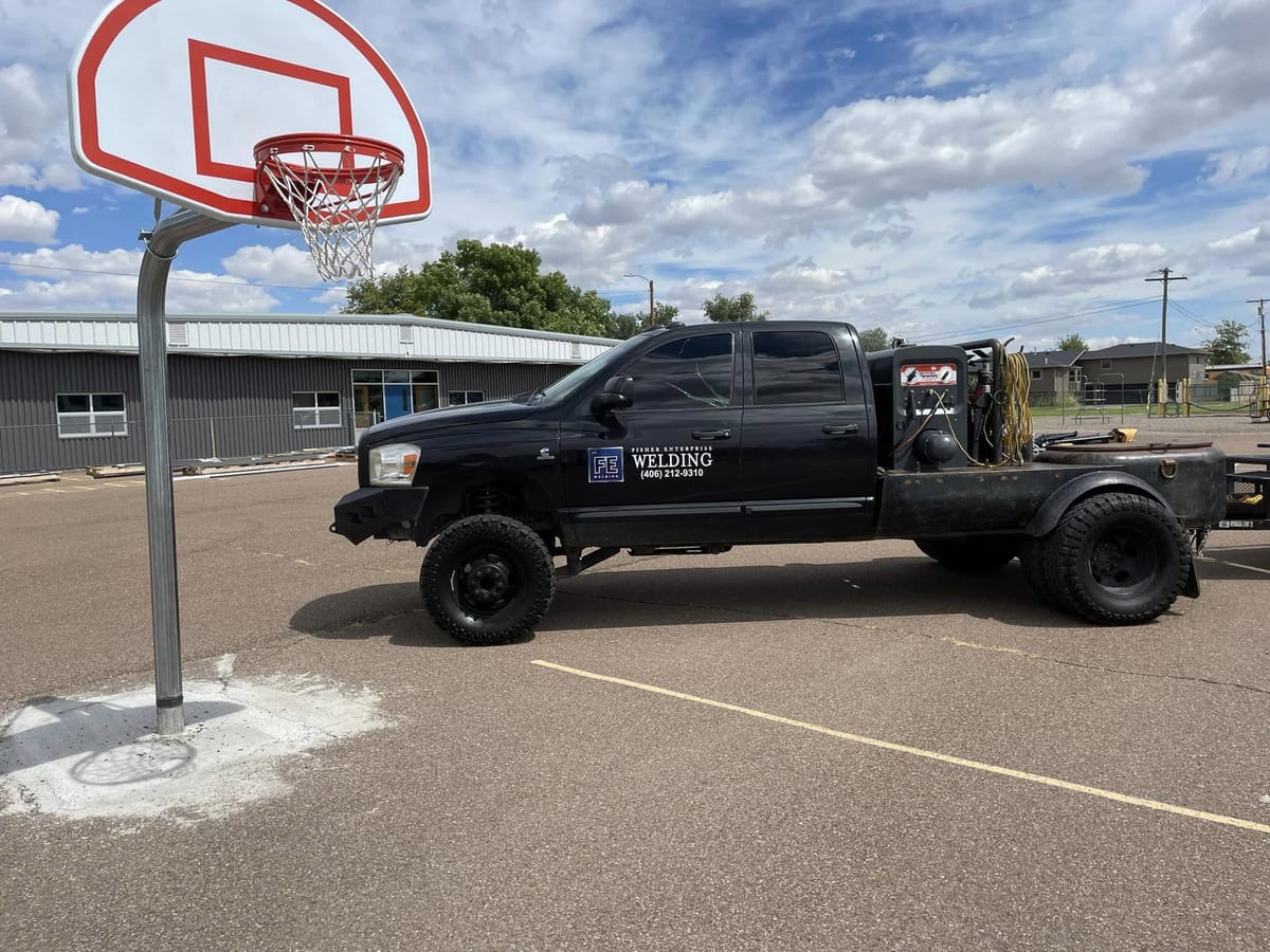 Joshua Fisher Providing Mobile Welding Services in Great Falls