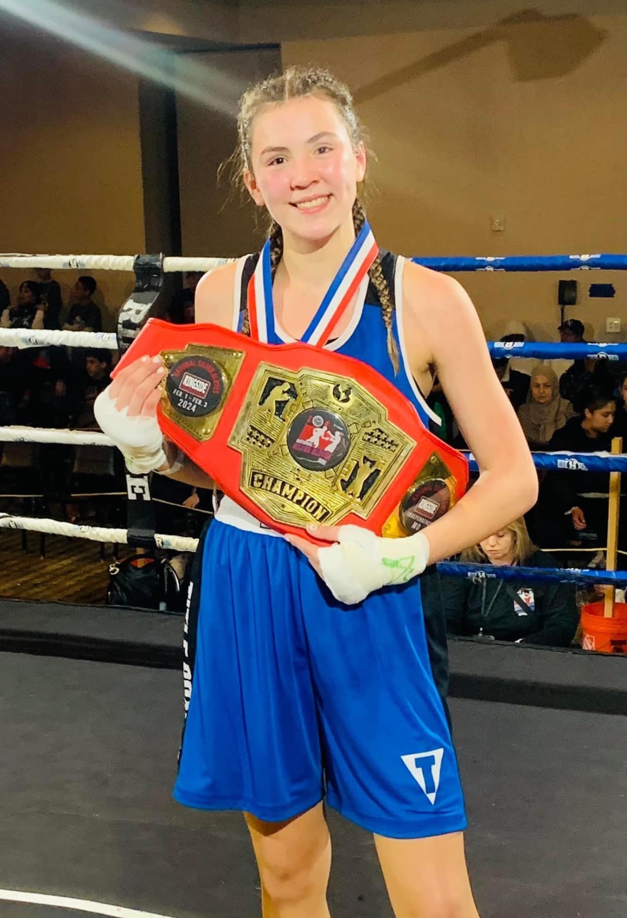 North Middle School Student Takes First Place in National Silver Gloves Championship