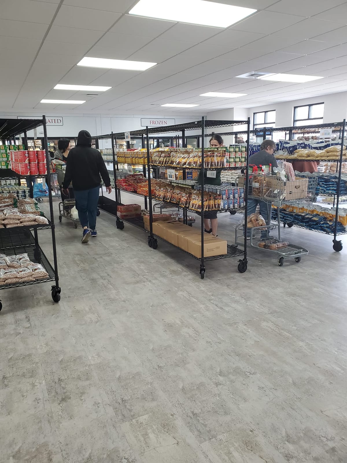 Great Falls Salvation Army Family Services Opens Client Choice Food Pantry