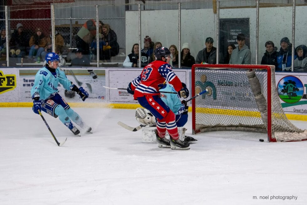 Bighorns Defeat the Americans, 3-2 in Overtime in Final Regular Season Meeting