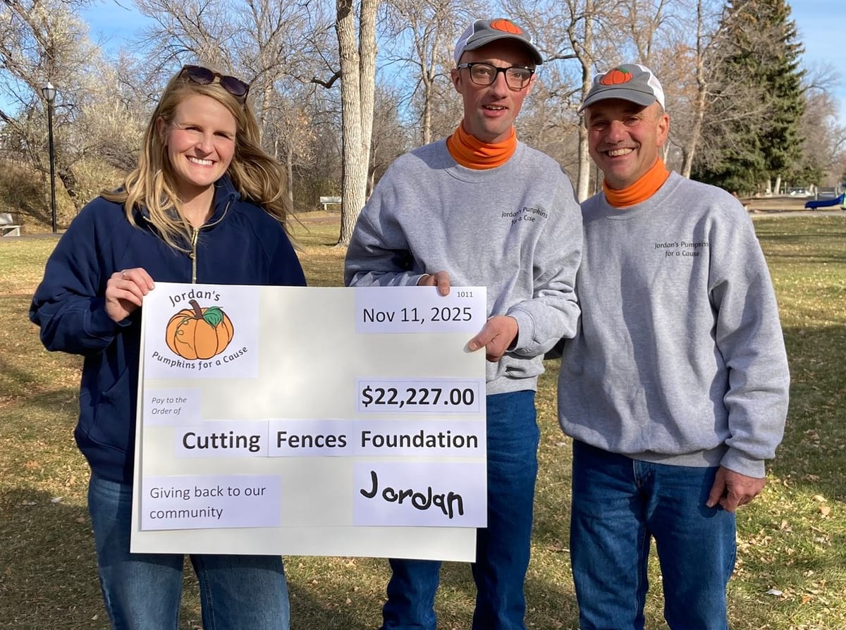 Pumpkins for a Cause Presents Record Breaking Donation