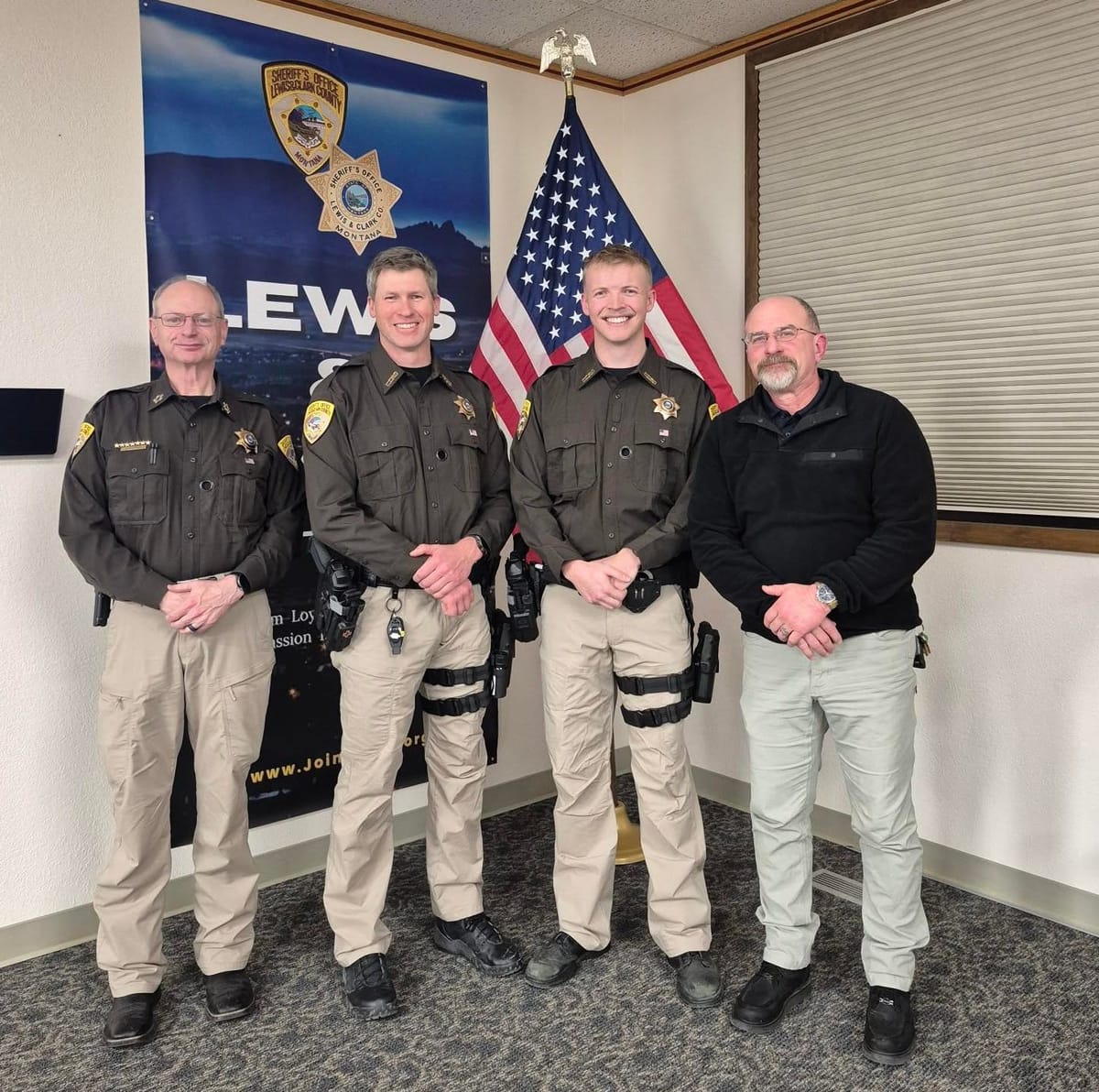 Lewis & Clark County Sheriff's Office Welcomes Two New Deputies