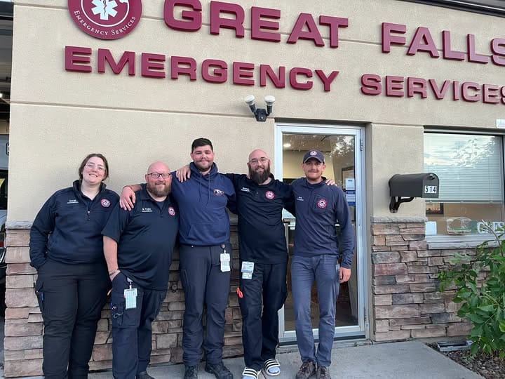 Great Falls Emergency Services Announces Five New Paramedics