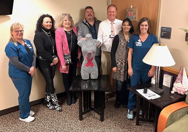 Sculpture at Benefis Salutes Breast Cancer Survivors