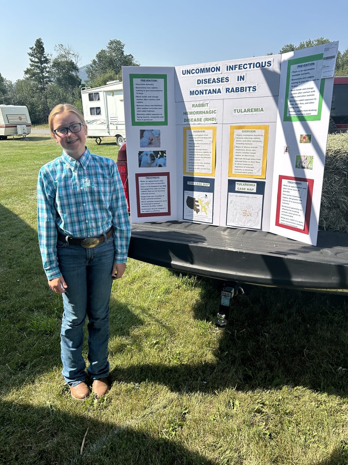 Augusta Livestock 4-H Club Attends Lewis & Clark County 4-H Fair