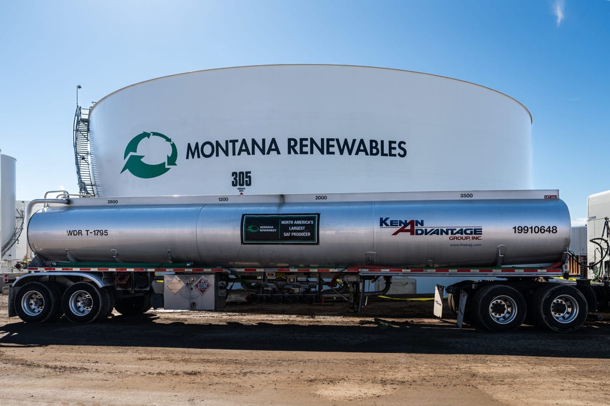 Montana Renewables LLC Ships Sustainable Aviation Fuel to MSP Airport