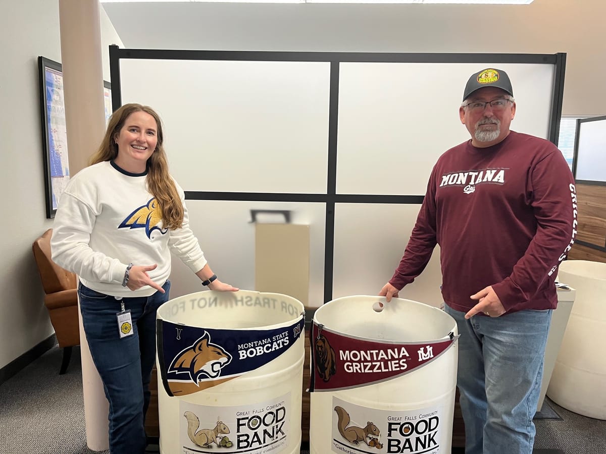 Community Delivers Big in Cats vs. Griz Food Drive