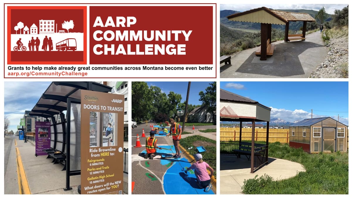 AARP Montana Now Accepting 2025 Community Challenge Grant Applications