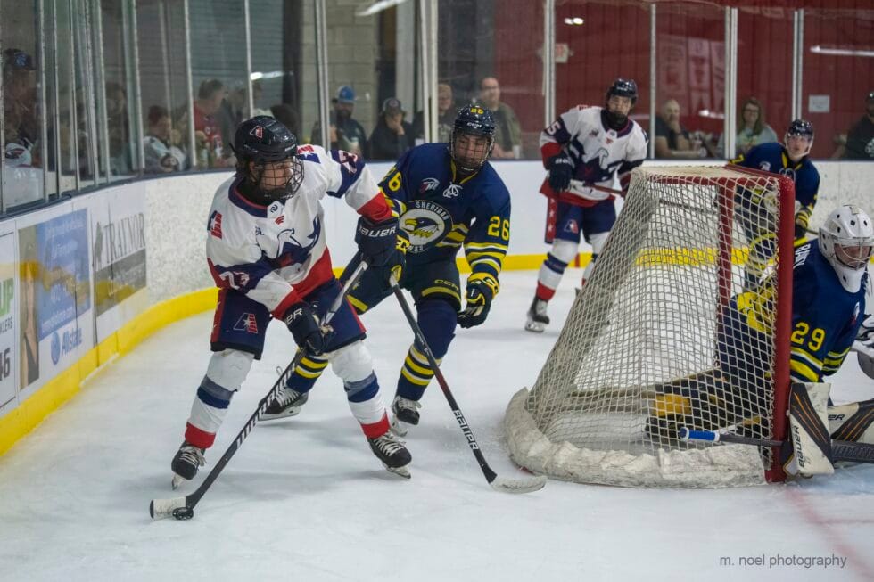 Hapka and the Americans Stop Three Game Losing Streak with 4-2 Win Over the Sheridan Hawks
