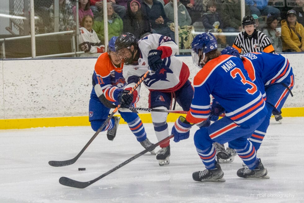 Aiden Kennedy scores two goals in Americans shutout road win versus Badlands