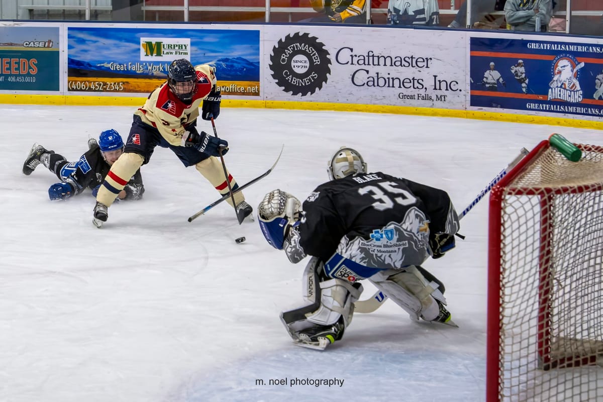 Gavin Denis’ Two Goals Leads Great Falls to Victory Over Helena in OT