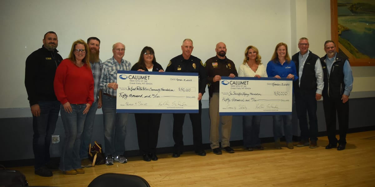 Calumet Montana Donates $100,000 to Support Public Safety