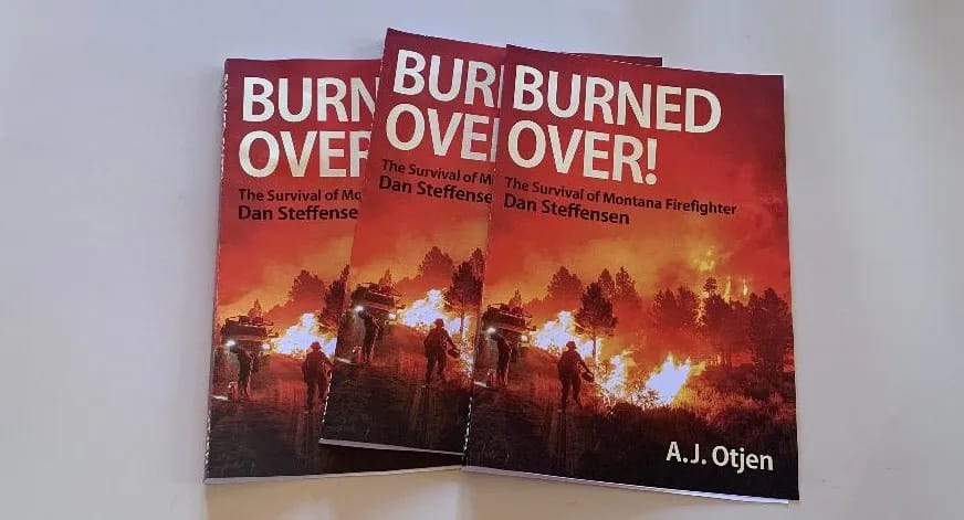 Author A.J. Otjen and Firefighter Dan Steffensen Talk About Book 'Burned Over!' on June 26th