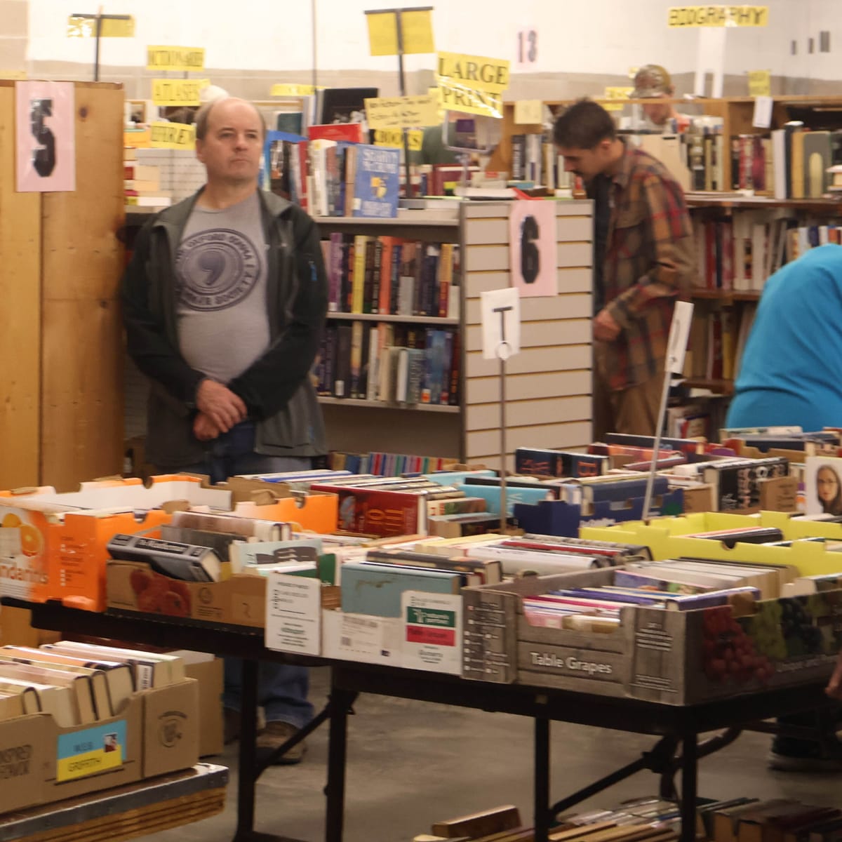 The 66th Annual AAUW Booksale Begins on Wednesday, Oct. 15th in the Library