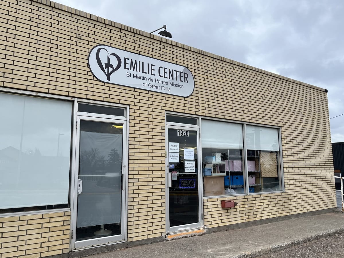 Emilie Center of Great Falls Helping Families in Need