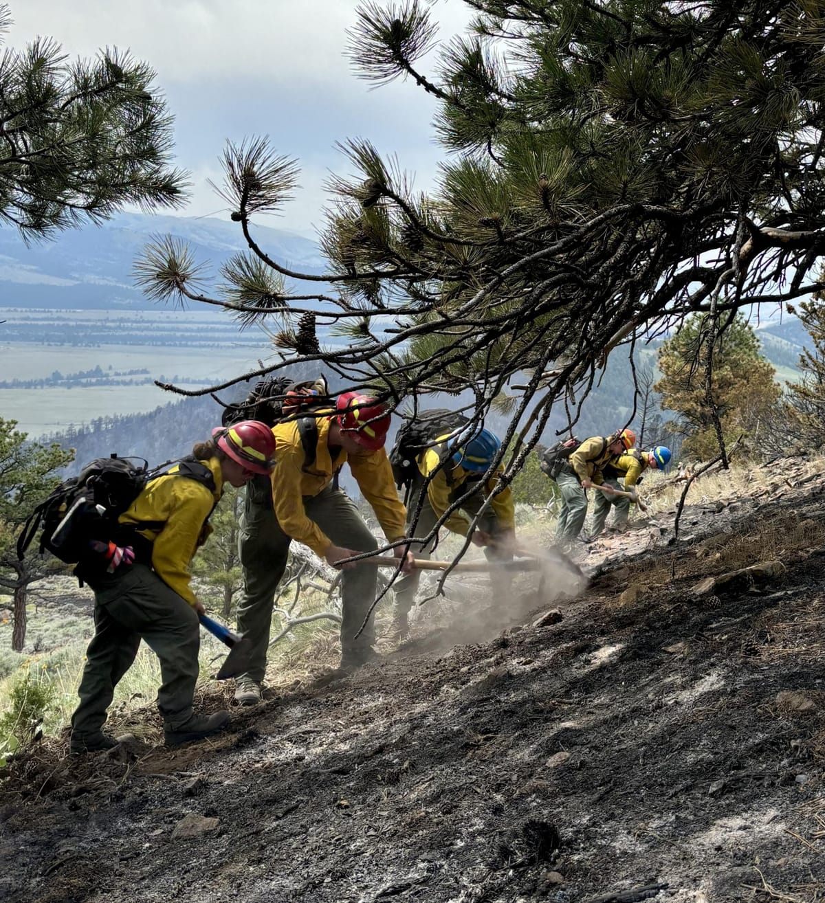 Montana Firewatch Continues with Hilger Valley Fire