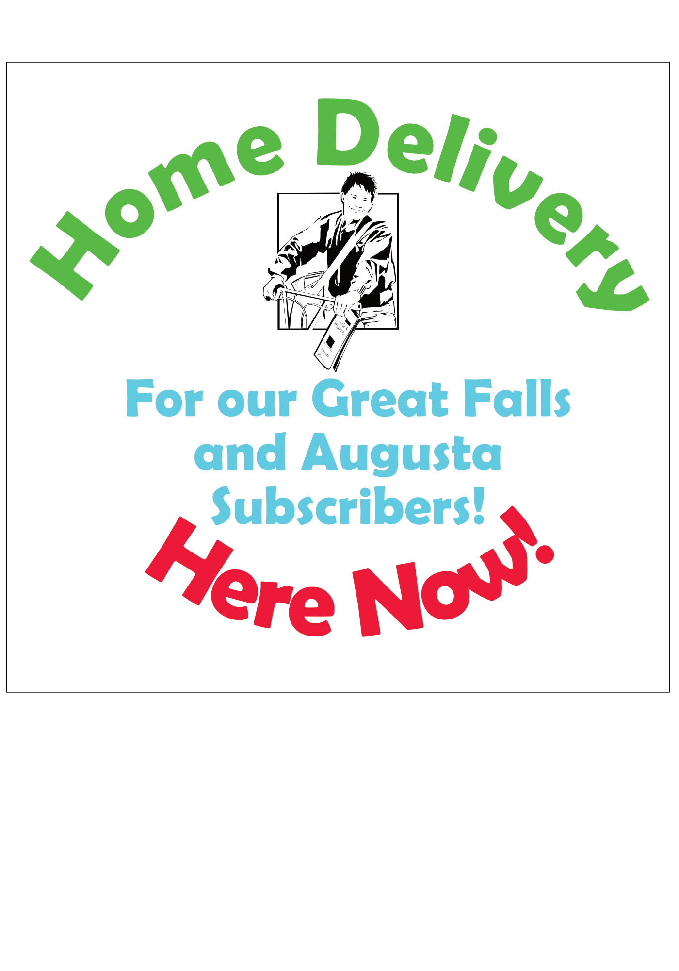 Great Falls Gazette Officially Begins Home Delivery
