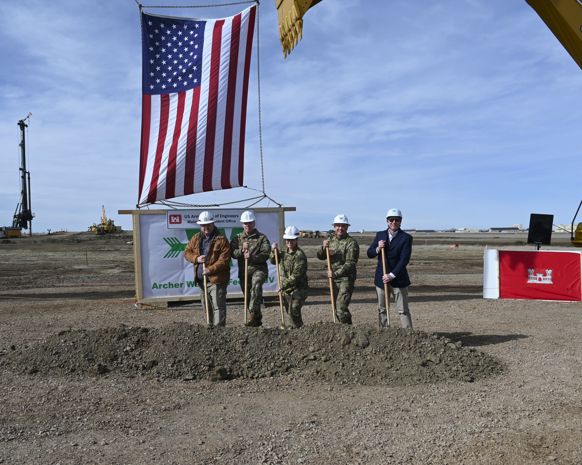 Malmstrom Air Force Base Held Ground Breaking Ceremony for ICBM