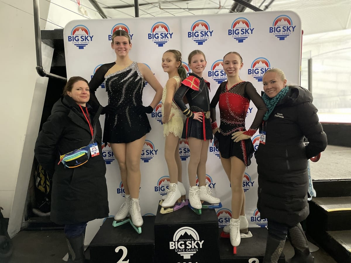 Great Falls Figure Skating Club Shines at Big Sky State Games