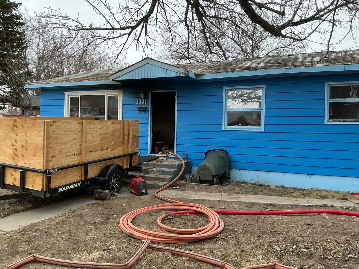 Great Falls Fire Rescue Respond to Fire on Verde Drive