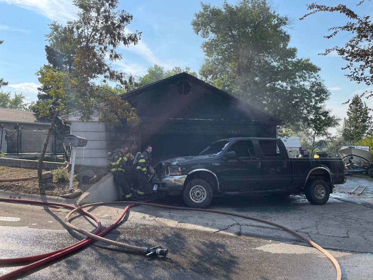Resident Sustains Burn Injuries in Prospect Heights Fire