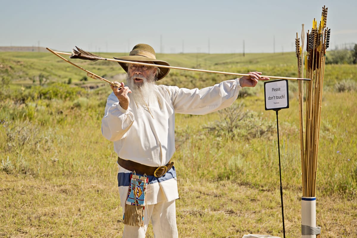 Traditional Skills Experts at the Interpretive Center