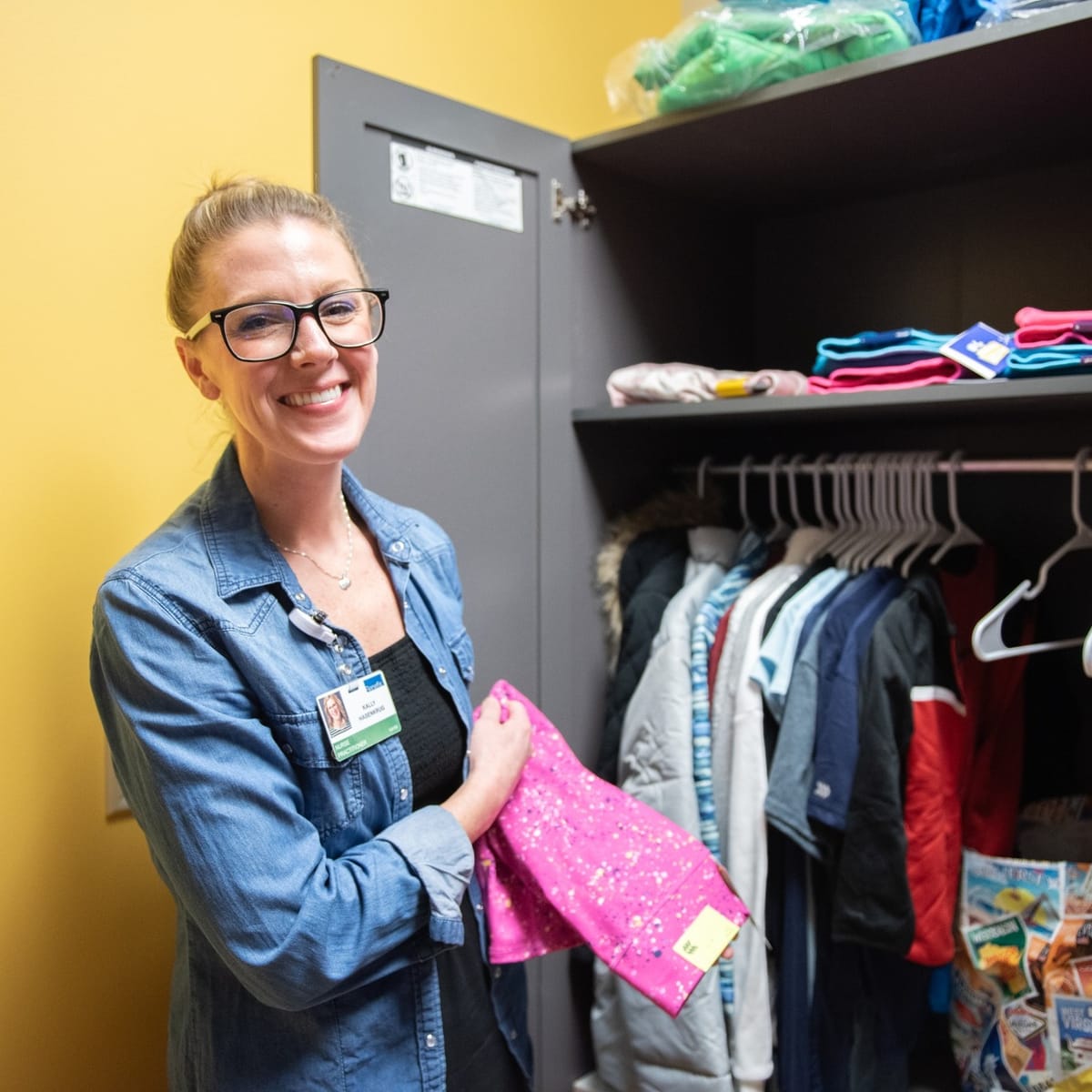 Benefis Pediatric Coat Closet