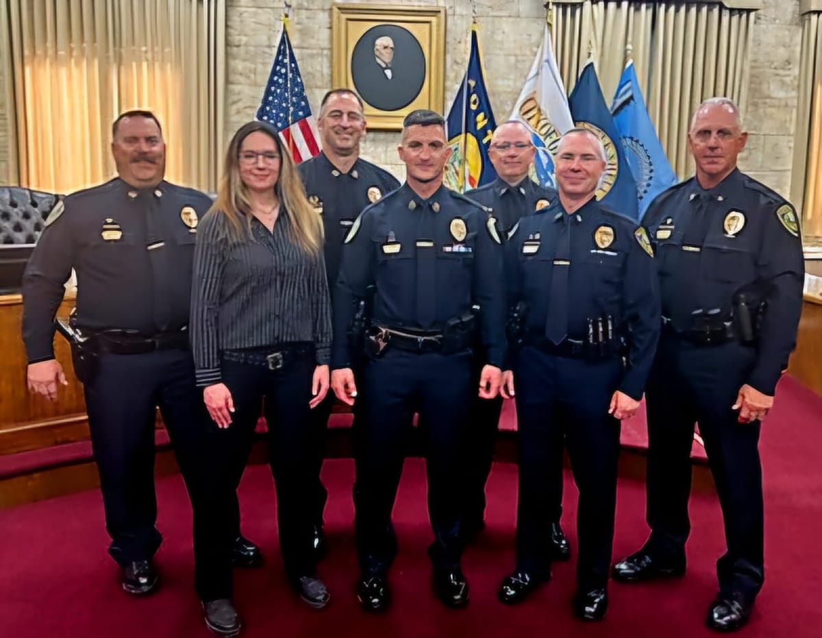 Great Falls Police Department Promotes Three Leaders
