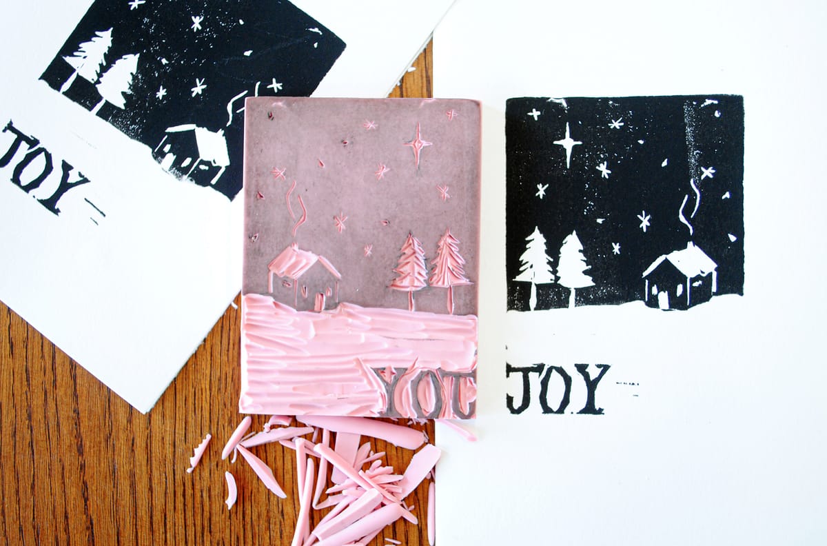 Holiday Card Making Workshop at The Square this Saturday