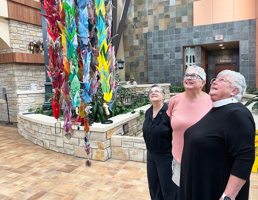 Thousand Origami Cranes Donated to Benefis Sletten Cancer Institute
