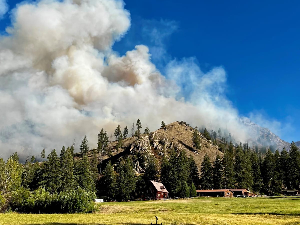 Montana Firewatch - Rush Fire, Big Bear Fire, and More