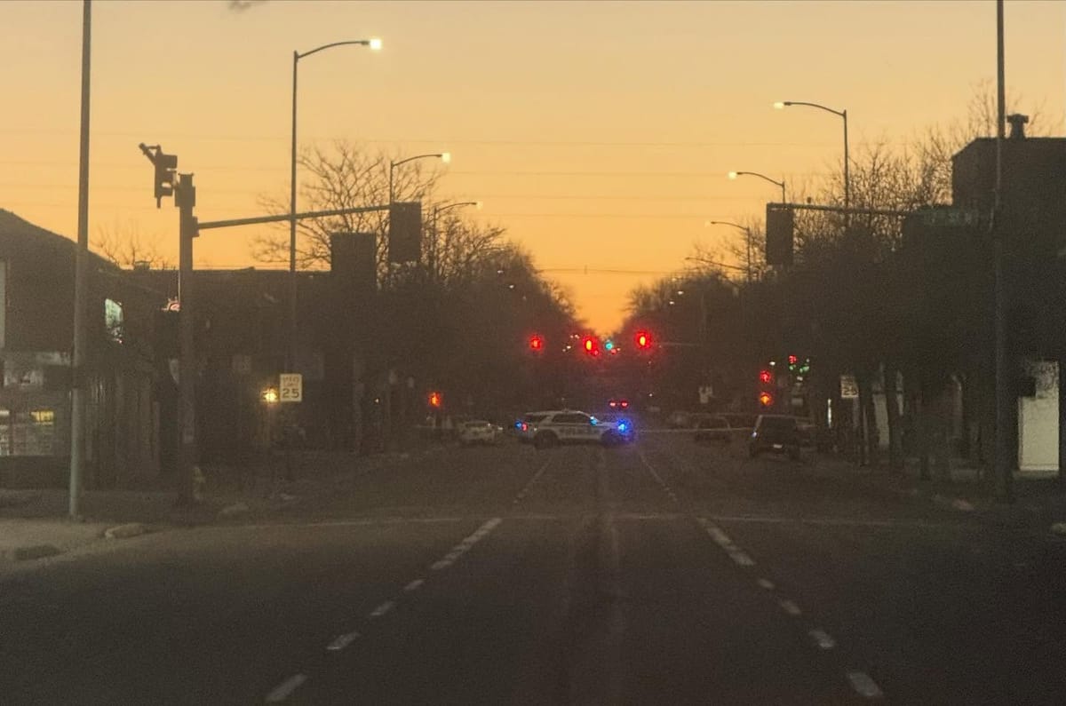 Female Shot in Leg During Morning Disturbance