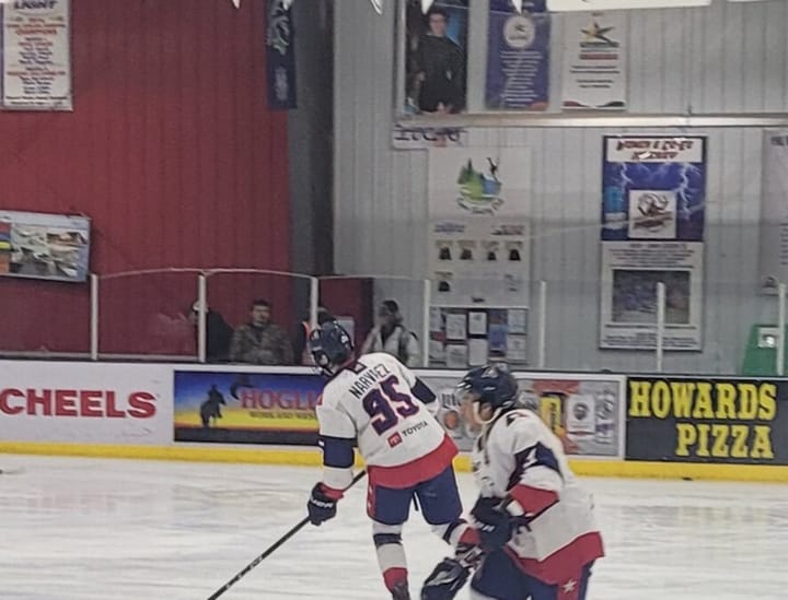 Orwig and Lang Score Hat Tricks in 7-1 Win Over the Butte Irish