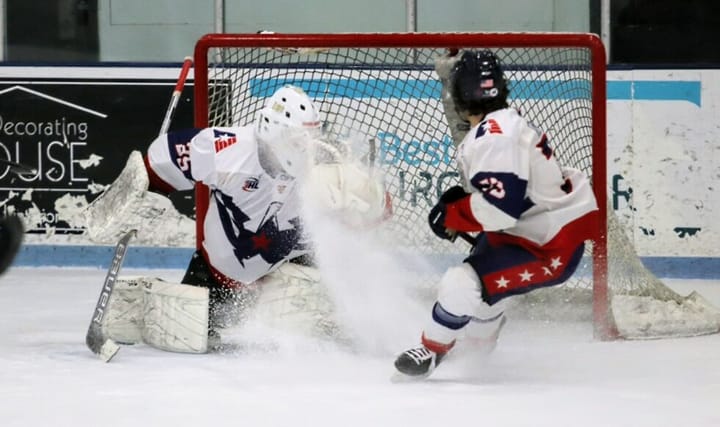 AMERICANS HOCKEY CAN’T BREAK THROUGH IN 4-1 LOSS TO THE BIGHORNS