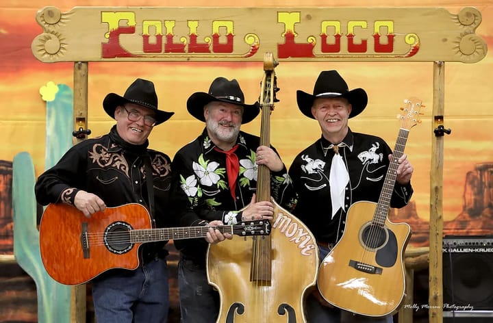 Pollo Loco Performs Western Music in Library Park on July 9th at 7 pm
