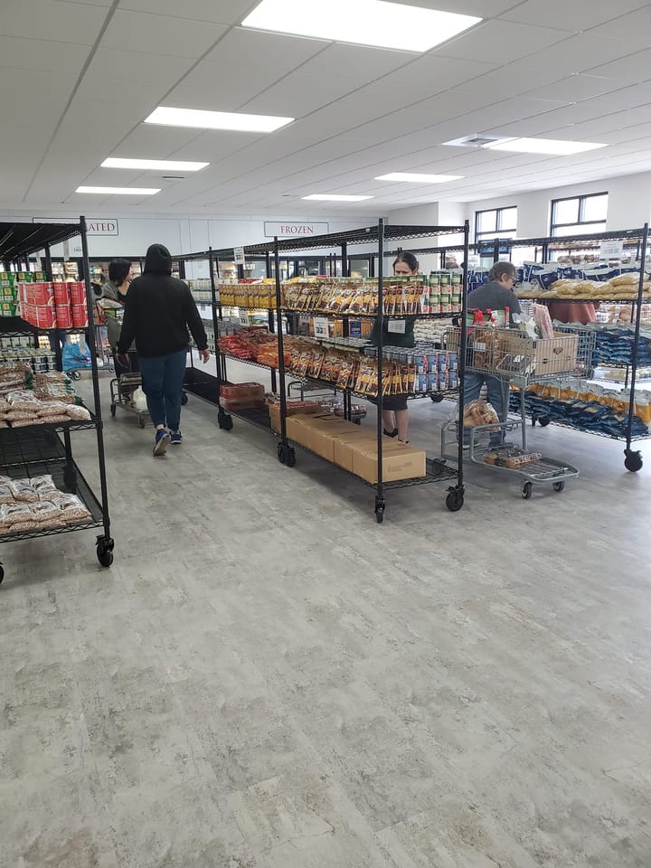 Great Falls Salvation Army Family Services Opens Client Choice Food Pantry