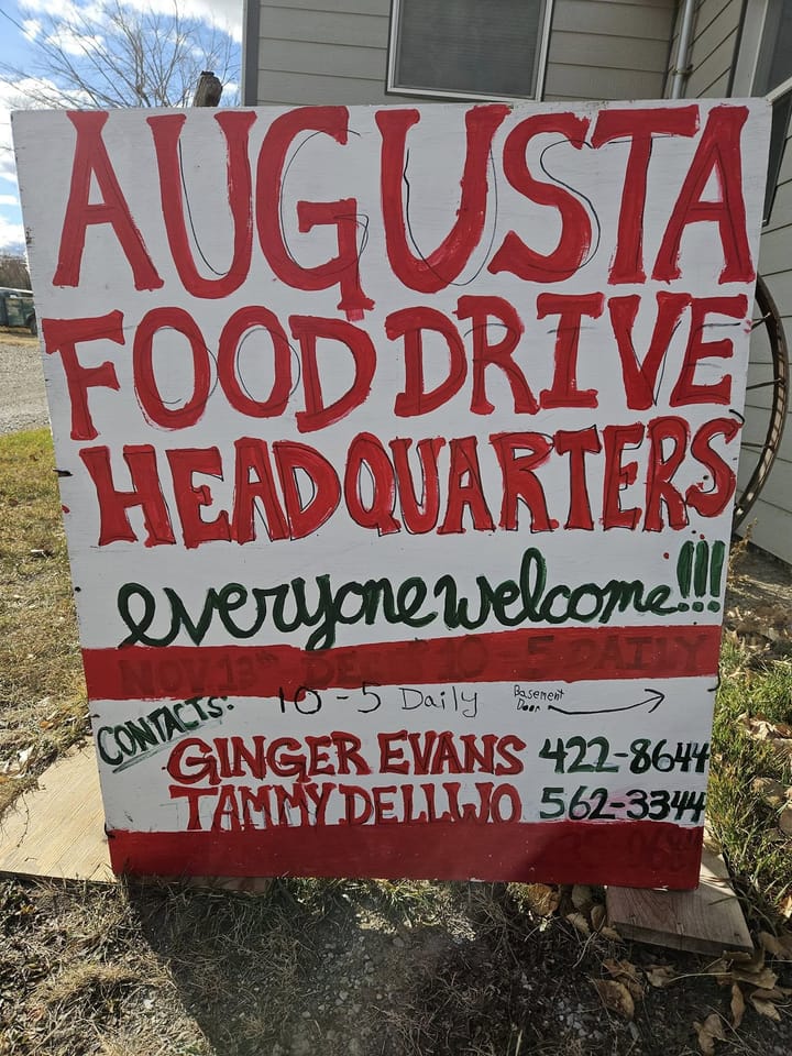 Augusta Food Drive Provides Assistance for Augusta Members