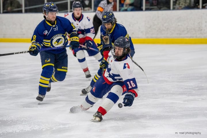 Americans Fall Short in 4-2 Loss to the Hawks