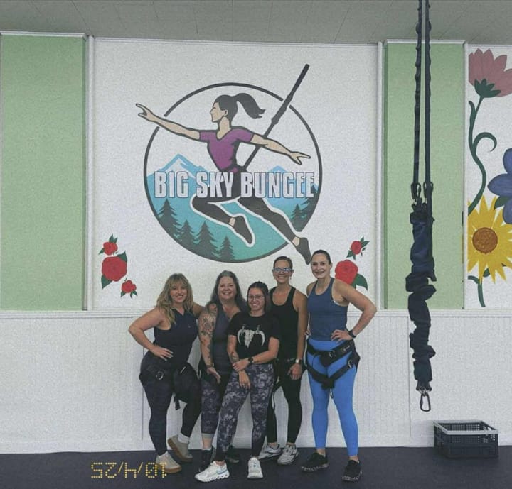 Bounce Into Fitness at New Big Sky Bungee Fitness Center