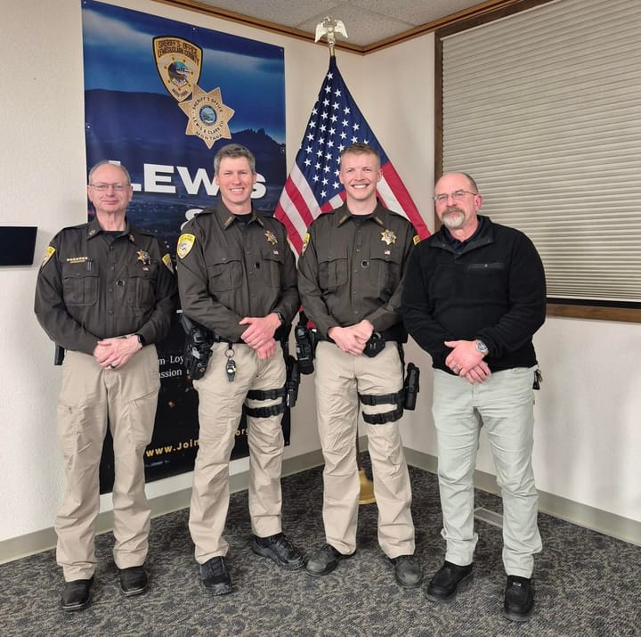 Lewis & Clark County Sheriff's Office Welcomes Two New Deputies