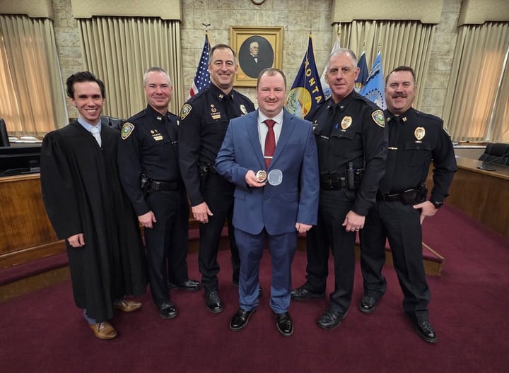 Great Falls Police Department Welcomes New Officer