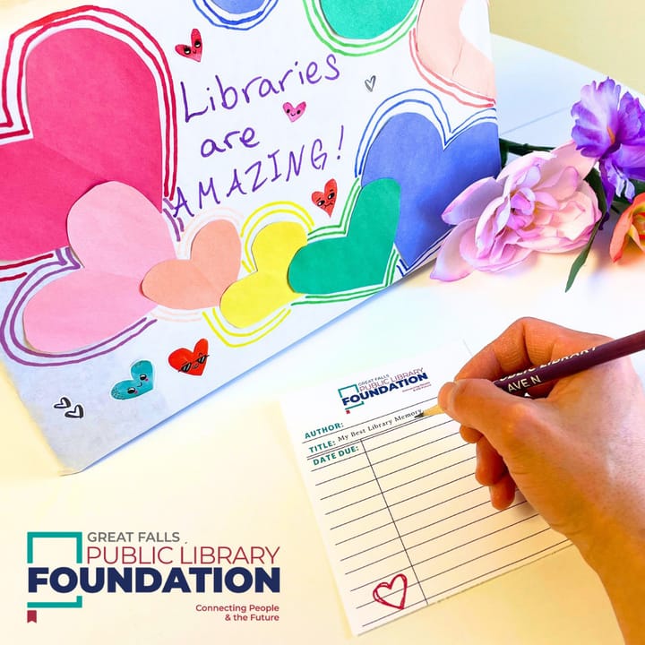 Great Falls Public Library Foundation Launches Citywide 'Love Your Library' Valentine Box Project