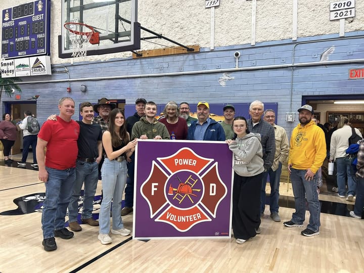 New Sign Unveiled for Power Fire Hall