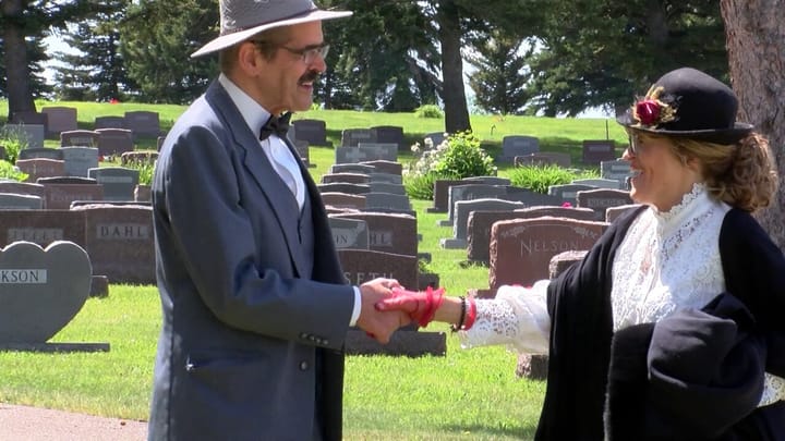 Waking the Dead Cemetery Tours are Sunday, June 30th at 1 pm and 3 pm
