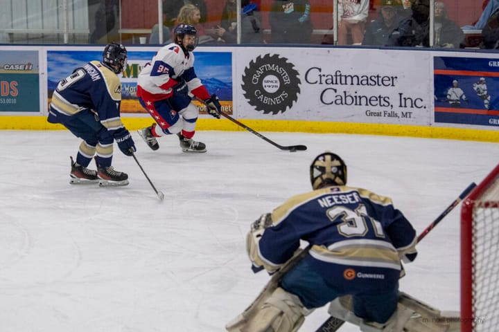 Orwig’s Hat Trick Helps Great Falls Extend Their Win Streak to Three Games